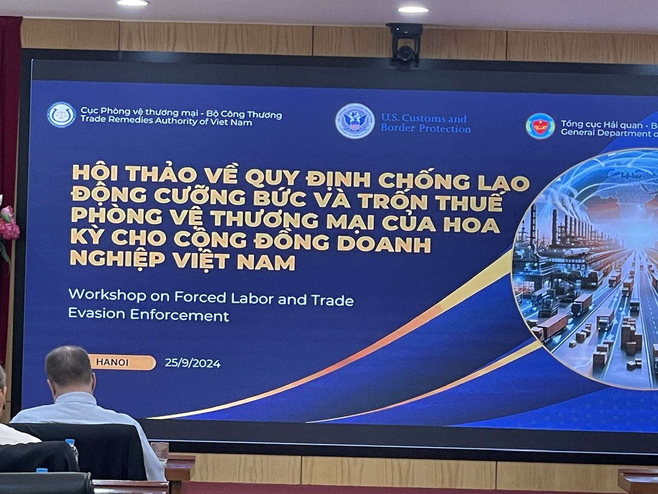Hội thảo phổ biến quy định về chống lao động cưỡng bức và trốn thuế phòng vệ thương mại của Hoa Kỳ dành cho cộng đồng doanh nghiệp