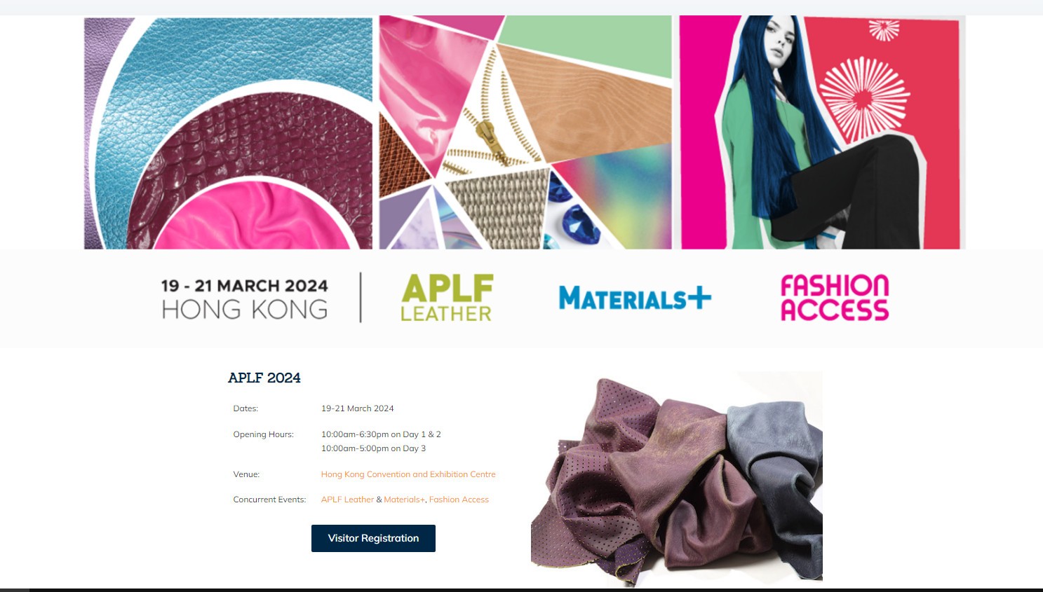 Mời tham dự trưng bày sản phẩm tại Triển lãm APLF 2024 tại Hồng Kông