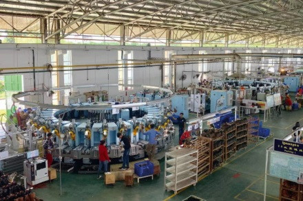 Công nghiệp sàn xuất giày dép Campuchia