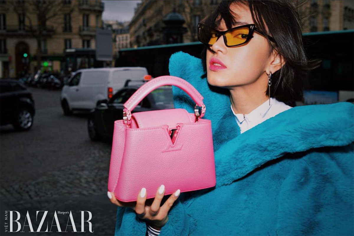 CHIẾC TÚI LOUIS VUITTON NÀY KHIẾN CHÂU BÙI MÊ MẨN, ĐI ĐÂU CŨNG DÙNG