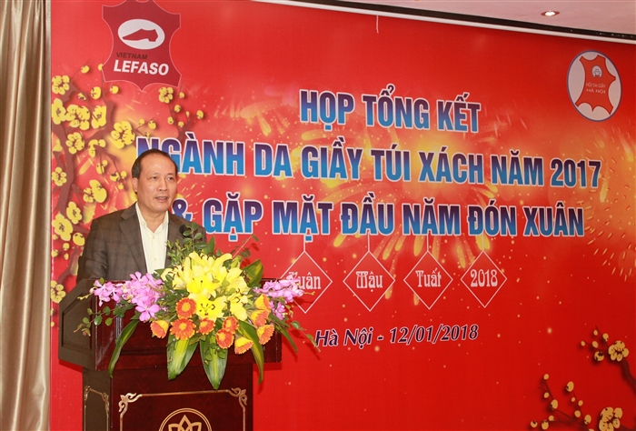 Lễ tổng kết Hiệp hội Da giầy Túi xách và gặp mặt đầu Xuân 2018 (khu vực phía Bắc)