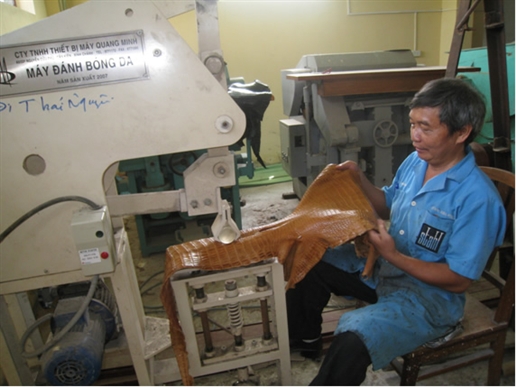 Nghiệm thu cấp cơ sở đề tài nghiên cứu khoa học “Nghiên cứu xây dựng bản đồ công nghệ ngành công nghiệp thuộc da Việt Nam”