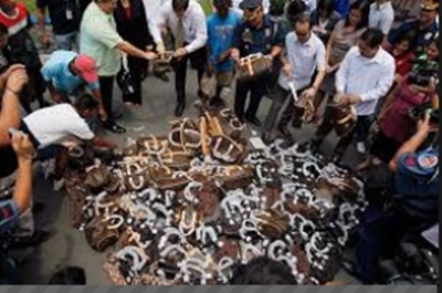 Cảnh sát Italia thu giữ 320.000 túi xách giả mạo